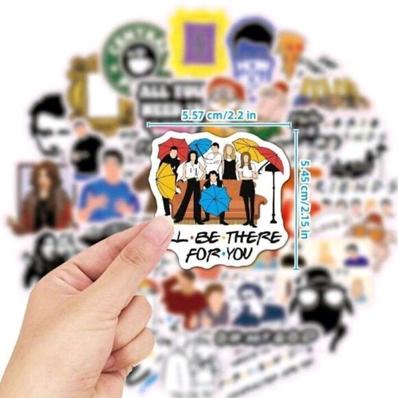 F.R.I.E.N.D.S. Show Assorted Stickers - Picture 4 of 7